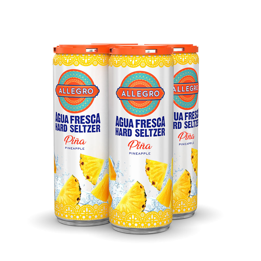 ALLEGRO AGUA FRESCA HARD SELTZER - PIÑA 4-PACK - Allegro Wine product image