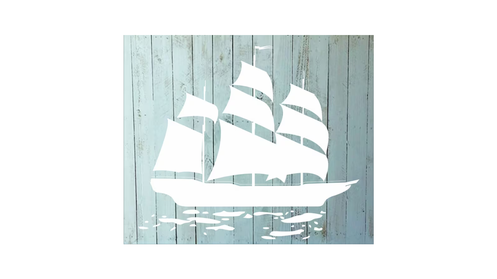 Pirate Ship Stencil | Superior Stencils