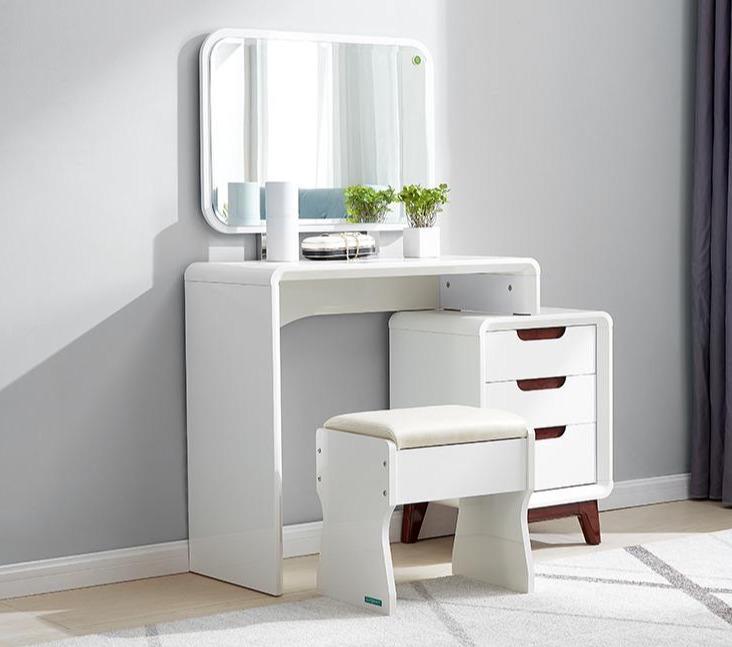 modern dressing table with stool