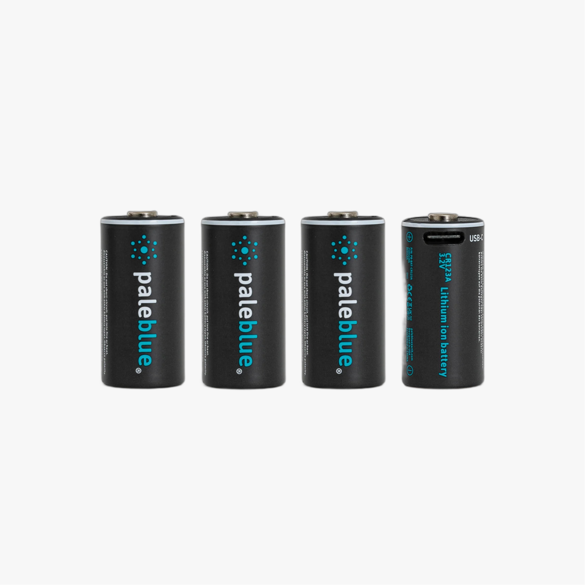 Pile C / LR14 rechargeable par USB : Pile C, LR14, rechargeable - Pale Blue