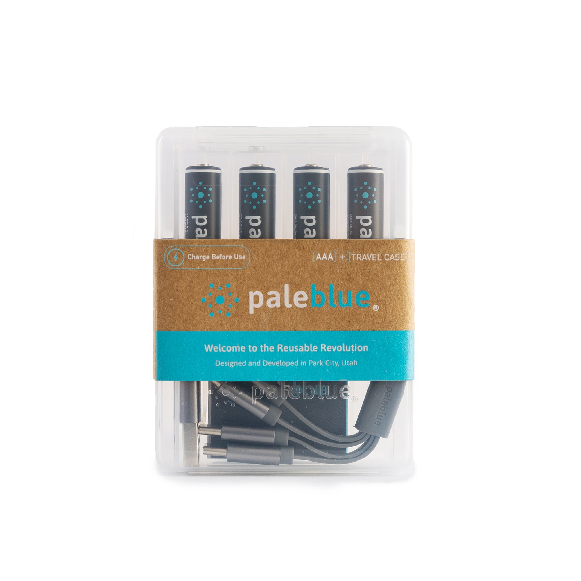 Pile rechargeable AA / LR6 / LR06 rechargeable Type C - Pale Blue