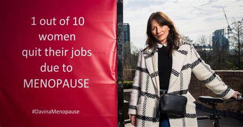 davina mccall menopause