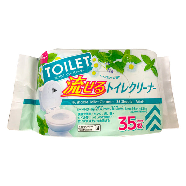 TANOSEE 流せるトイレクリーナー ミントの香り １パック（３０枚