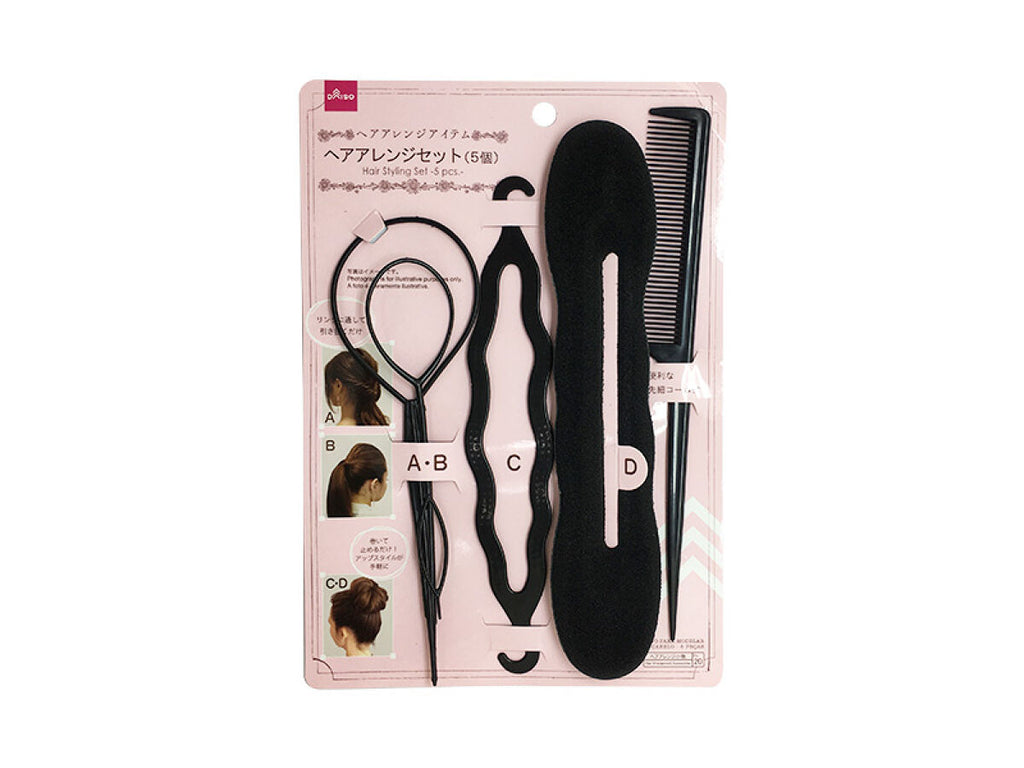 ヘアアレンジセット ５個 公式 Daiso ダイソー ネットストア