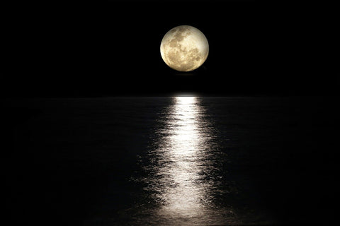 pleine lune mer