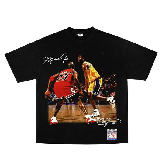 Allen Iverson Kobe Champion T-Shirt On Sale - peanutsclothes.com