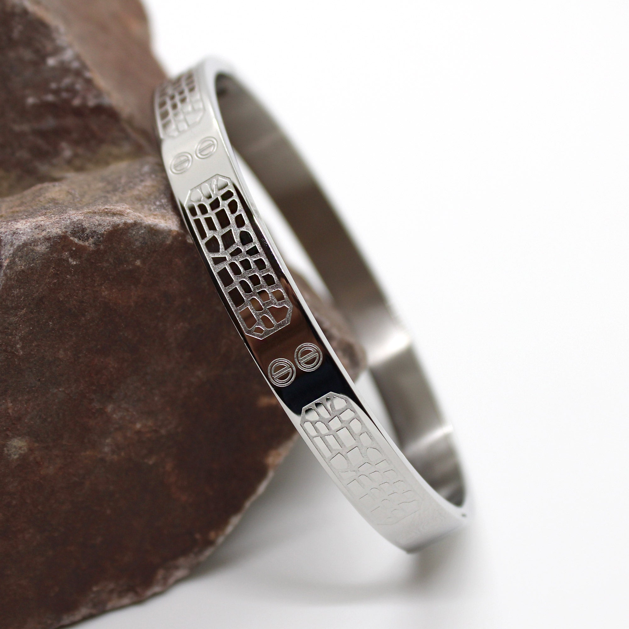 Hidden Message Bracelet for husband-Inspirational Sterling Silver Cuff -  Nadin Art Design - Personalized Jewelry