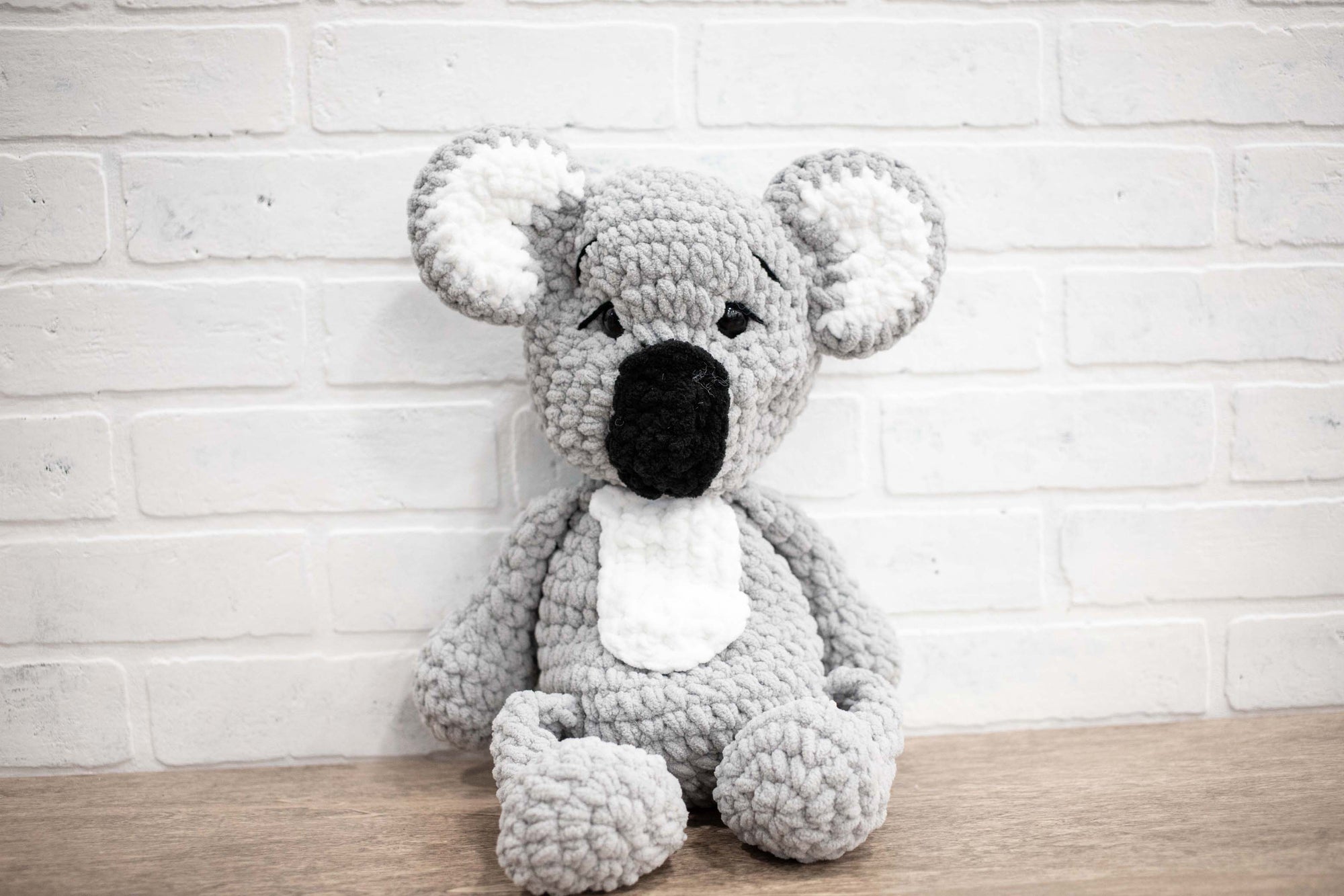 Hippo, Crochet Stuffed Animal - The McGarvey Workshop