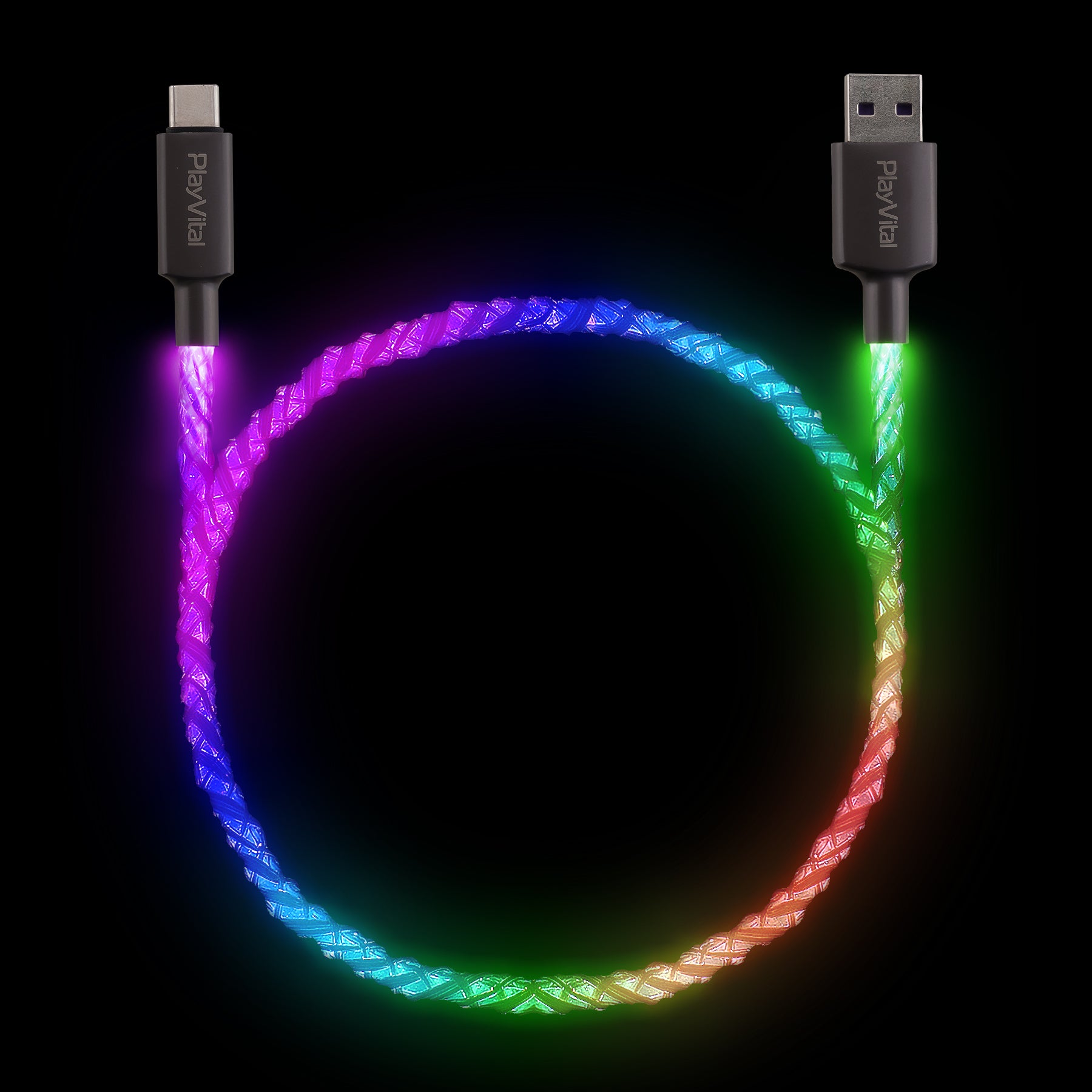 light up usb charging cable