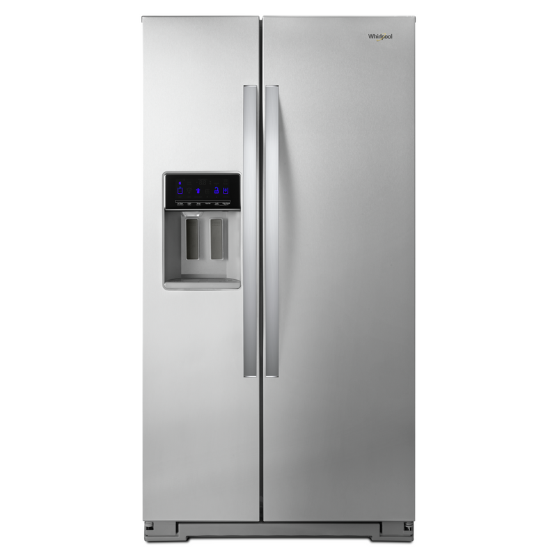 36-inch Wide Counter Depth Side-by-Side Refrigerator - 21 cu. ft. WRS571CIHW