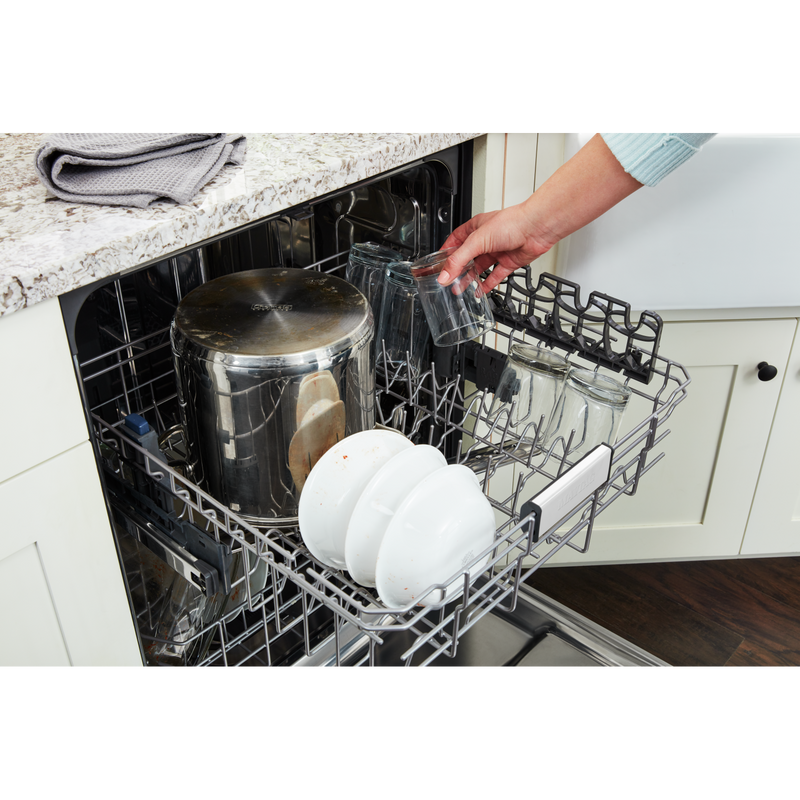 Maytag® Stainless steel tub dishwasher with Dual Power filtration MDB4949SKB