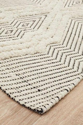 Melbourne Rhythm Chime Bone Rug