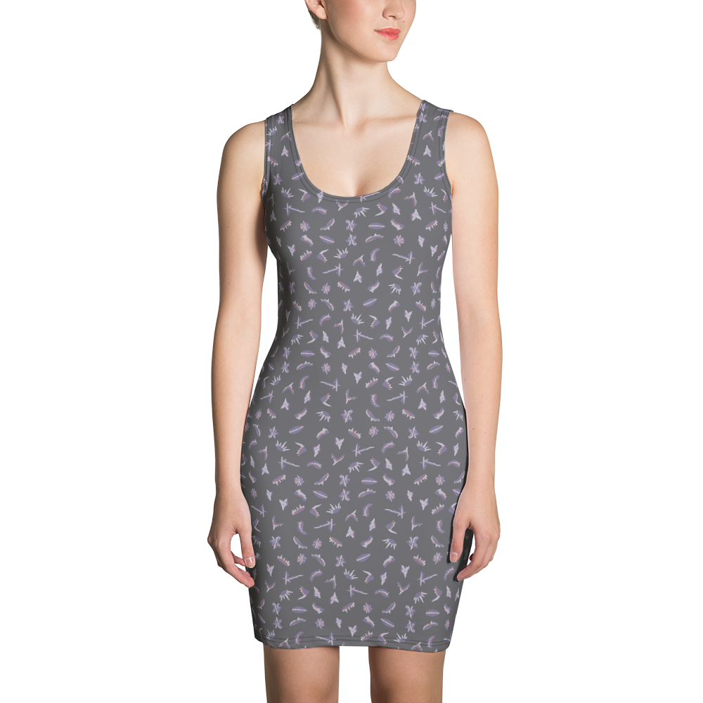 Conodont Dress | Fossil and Paleontology Clothing – Geopetal Fabric