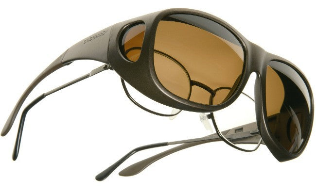 Protège-Nez DEMETZ en cuir Noir pour lunettes de soleil et lunettes de vue