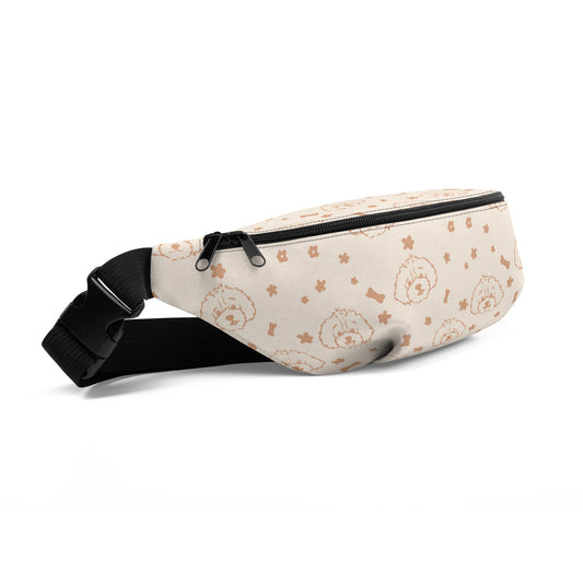 The Doodle Dog Belt Bag in Cream & Sandy Pink – Lucy & Daisy Doodles