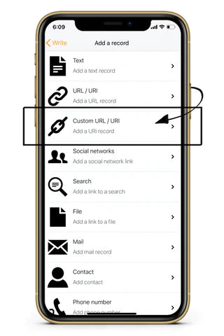 How to program NFC chip step four.