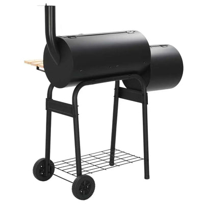 Classic Charcoal BBQ Offset Smoker Kitchendriver