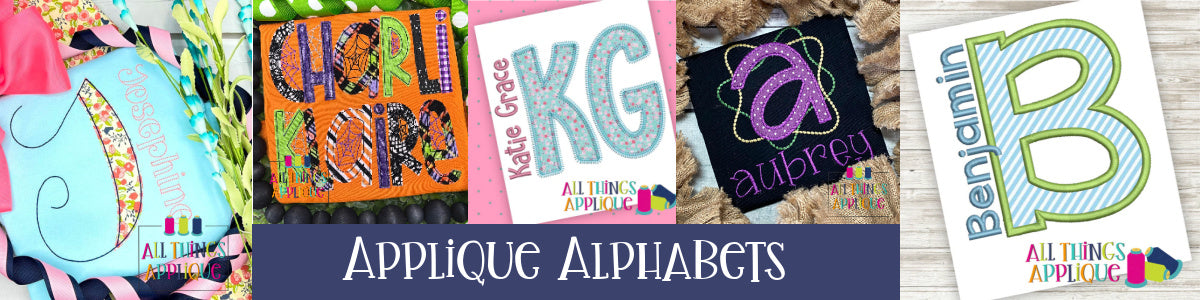 Applique Alphabets