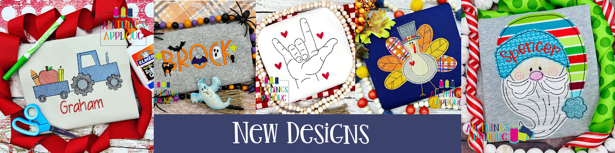 New Embroidery Designs