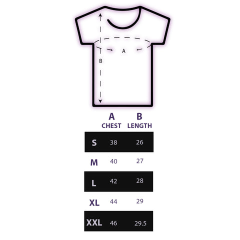 Size Chart – Excape Clothing