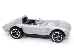 Hot Wheels 2023 #154/250 "Fast & Furious" Corvette Grand Sport Roadster, NEW/LOOSE, metalflake silver - Ignition Diecast