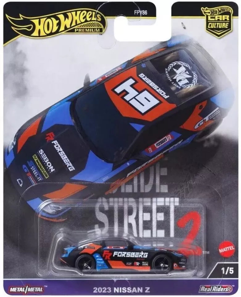 Hot Wheels Premium 2024 Slide Street 1/5 2023 Nissan Z