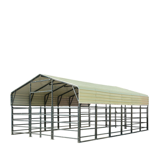 TMG Industrial 10’ x 20’ Wire Mesh Chicken Run Shelter Coop, Galvanized  Steel, 200 Sq-Ft, Lockable Gate, PVC Coated Mesh, TMG-CRS1020