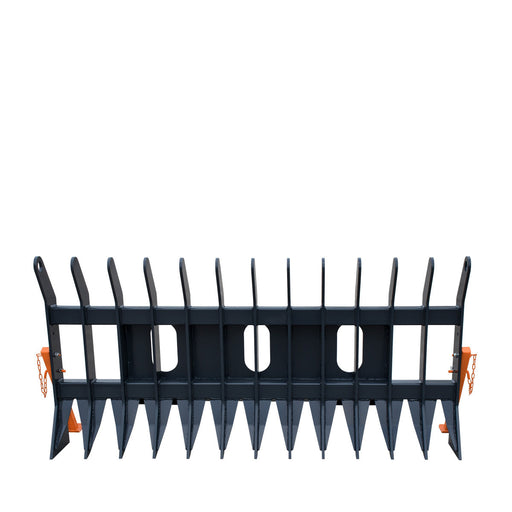 72 Skid Steer Hydraulic Rotary Angle Broom Sweeper, Standard Flow,  Bi-Directional, 22” Brush Diameter