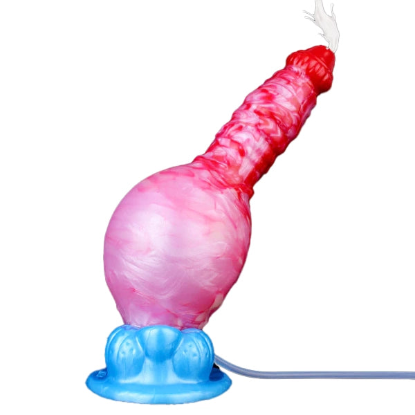 9 Inch Fantasy Dog Dildo Inflatable Butt Plug