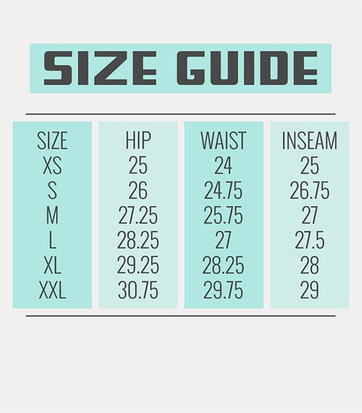 Leggings Size Guide