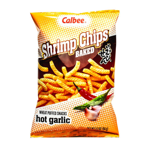 Calbee Shrimp Chips: Hot Garlic