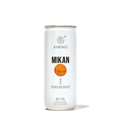 Kimino Sparkling Water: Mikan Orange