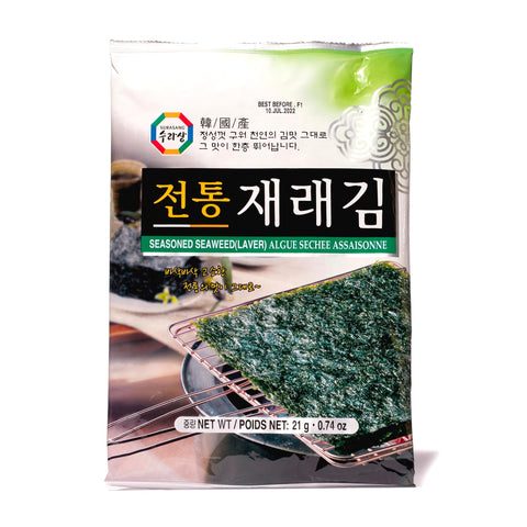 Surasang Seasoned Seaweed Sheets (4-pack)