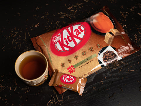 Kit Kat-Hojicha roasted tea flavor