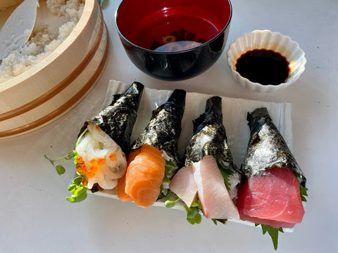 Temaki Sushi - Easy Hand Roll Sushi