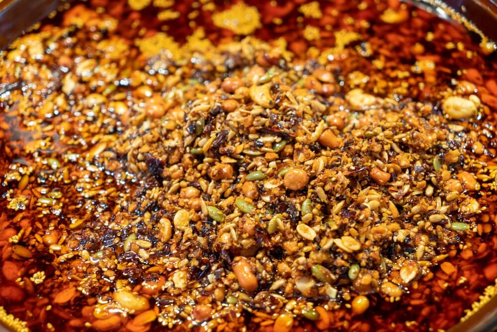 Fermented soybean chili oil