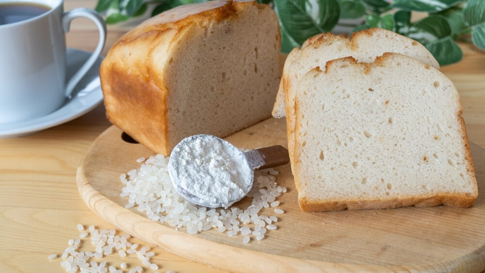 Sweet rice flour Bread baking