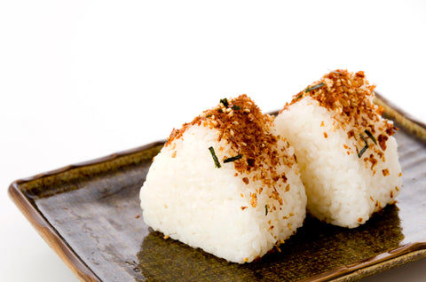 Furikake on rice balls