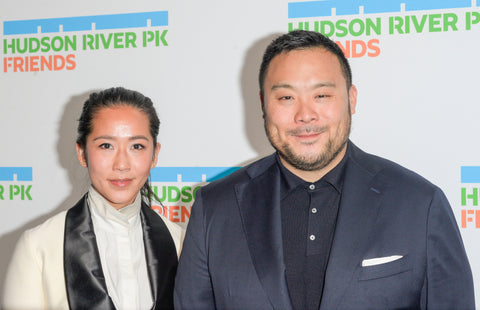 David Chang and wife