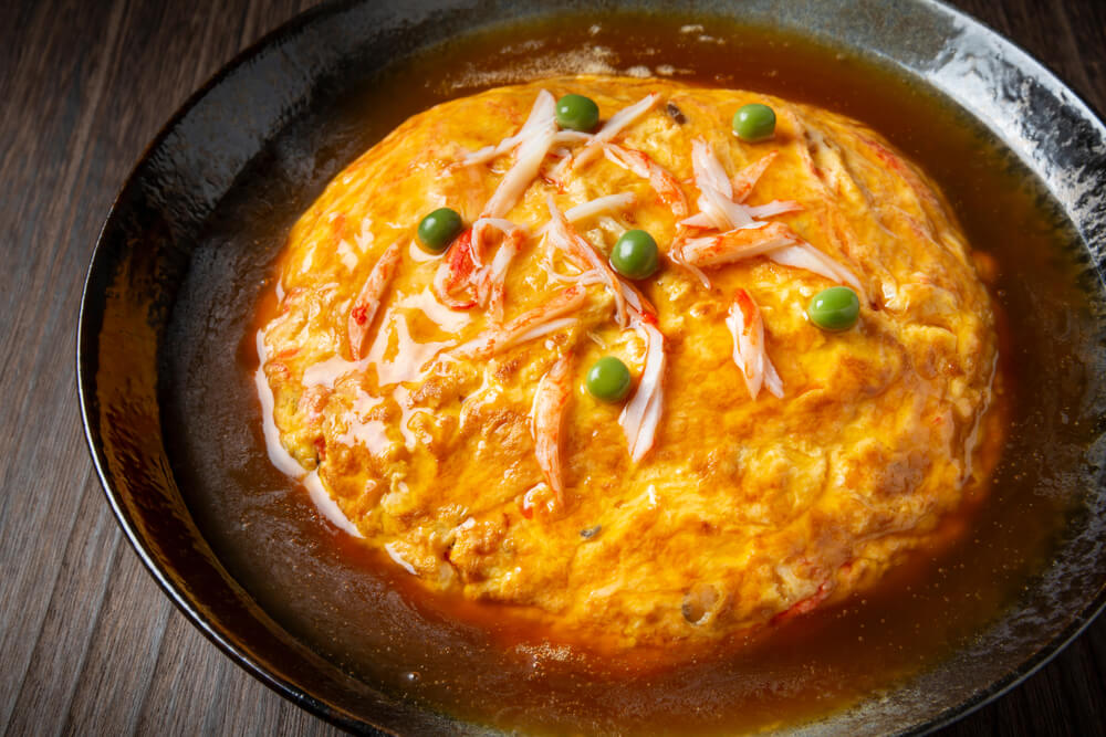 tenshinhan Crab omelet