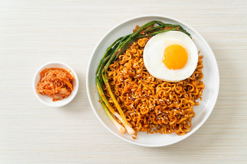 Spicy instant noodles