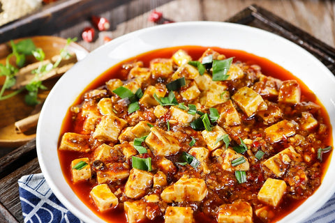 Chinese spicy tofu