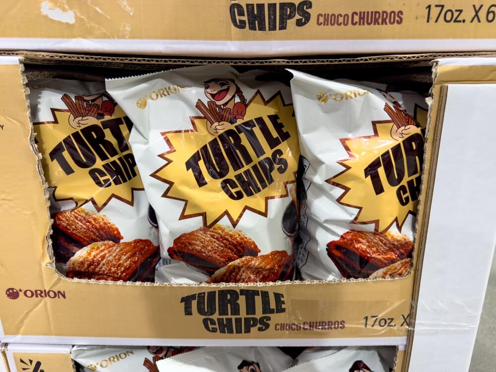 Korean turtle chips