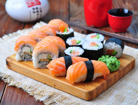 Sushi platter