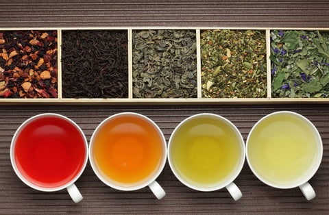 Different tea varieties