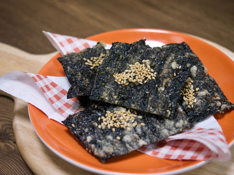 Korean seaweed chips