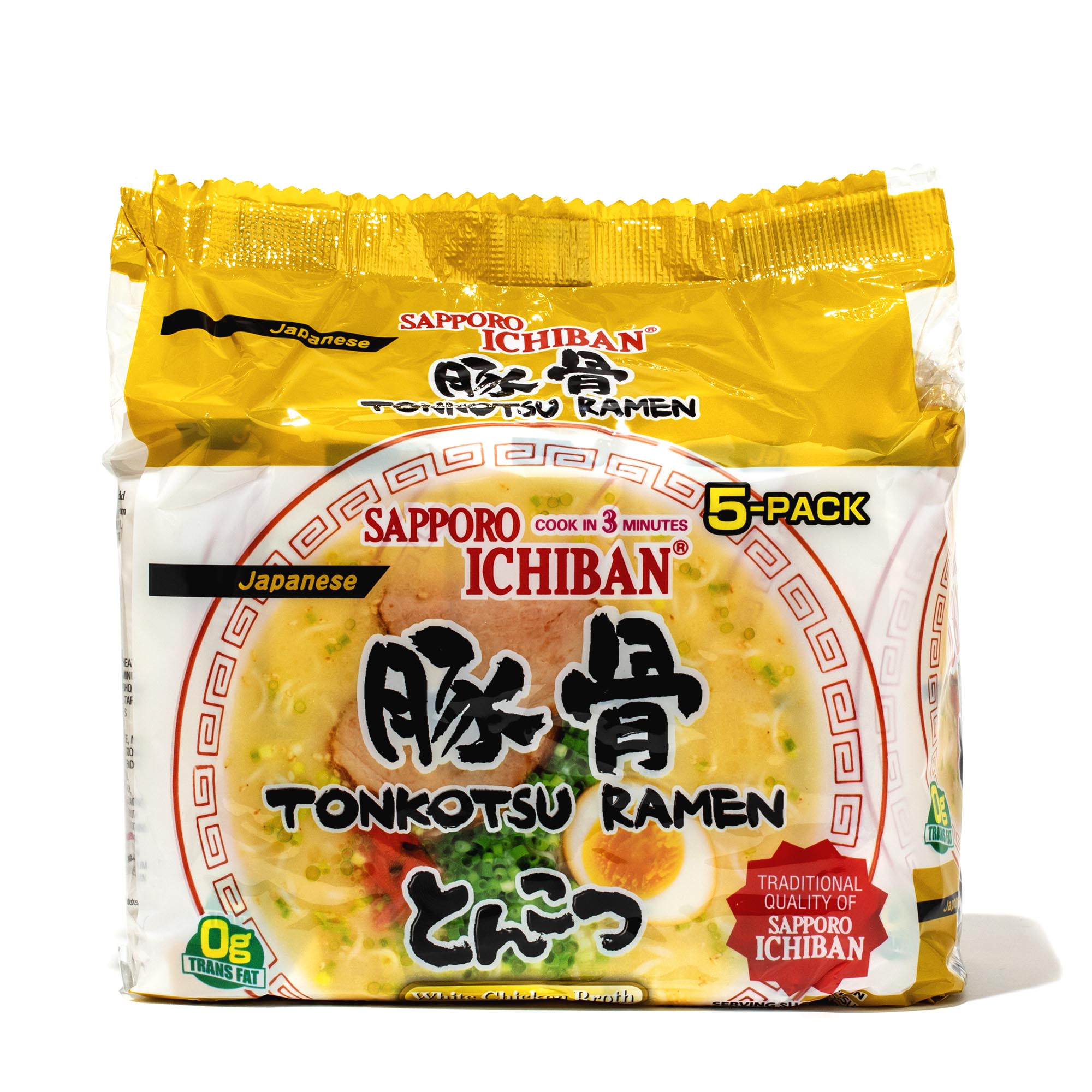 Sapporo Ichiban Tonkotsu Ramen (5-pack)