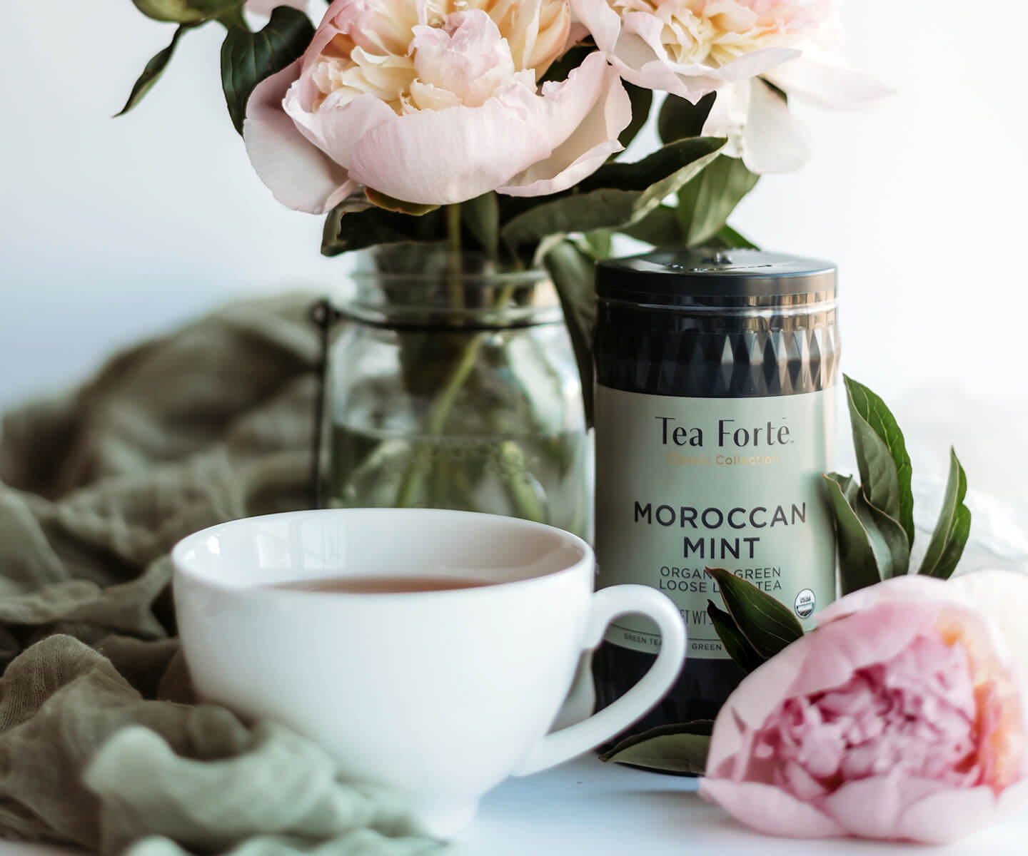 Moroccan Mint loose tea canister