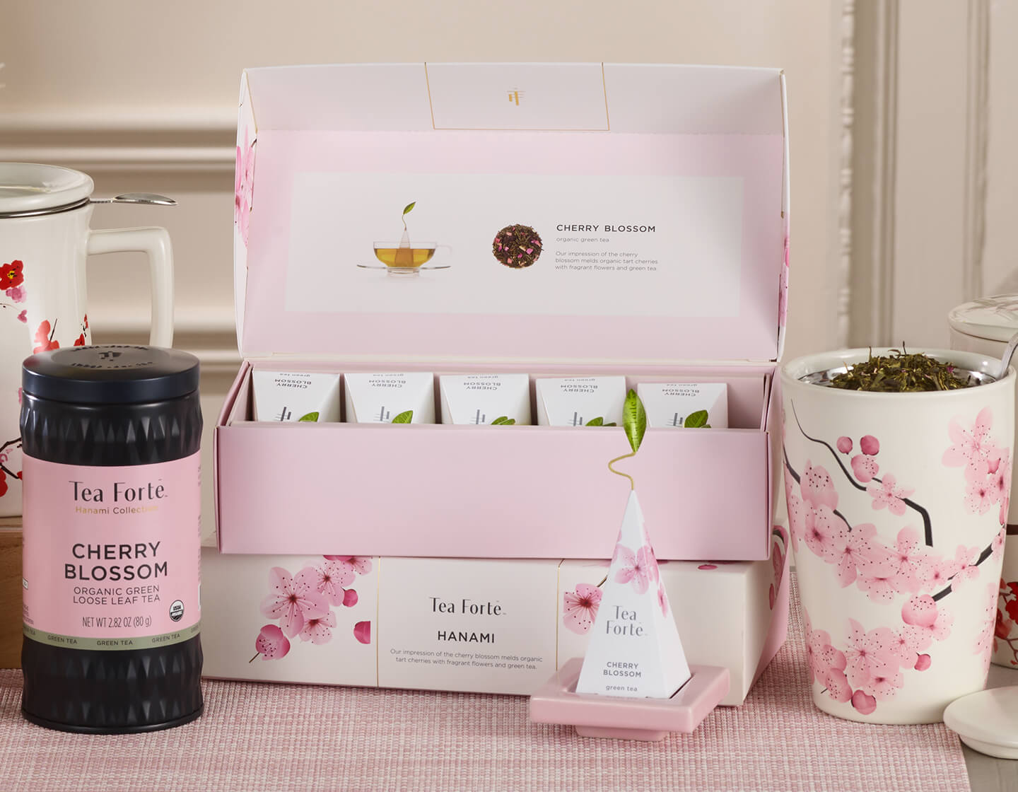 Cherry Blossom and Hanami tea and accessories