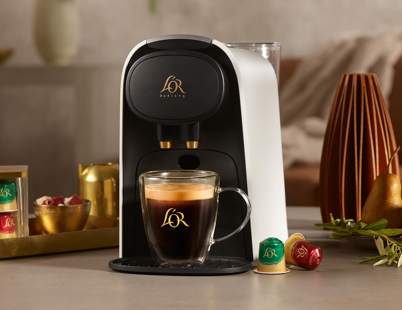 Elevate Your Coffee Game with the L'OR Barista Coffee Machine